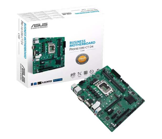 ASUS PRO H610M-CT D4-CSM - 1243684 - zdjęcie